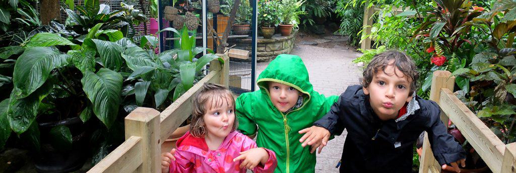 Enfants au Centre de la nature