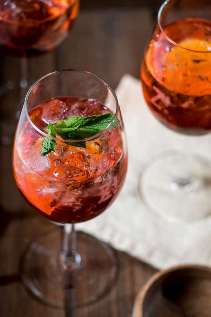 Cocktail au restaurant zibo