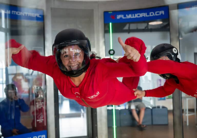 iFly, a baggage-free travel attraction in Laval