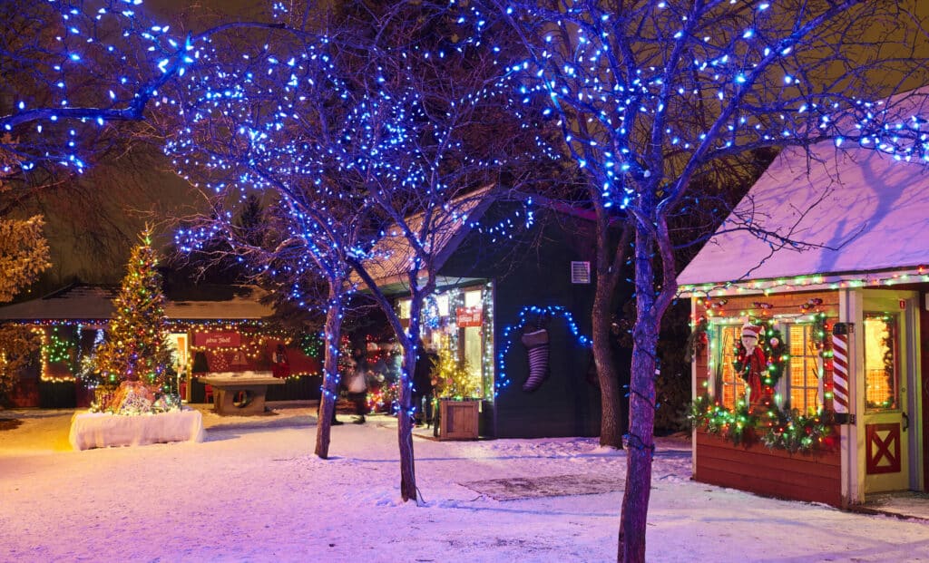 Marché de Noël au Centre de la Nature de Laval