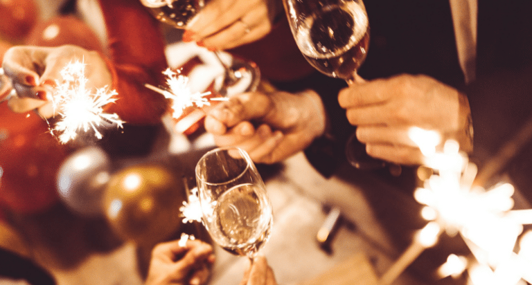 New Year's Eve party at Boston Pizza