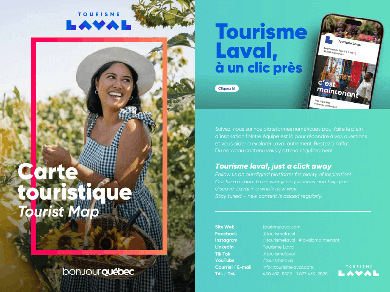 Carte touristique